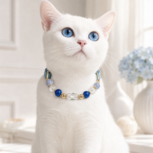 Blue Isle Lapis Lazuli Pet Collar & Matching Bracelet