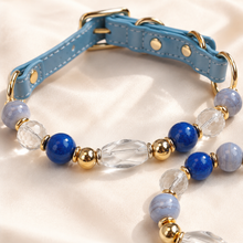 Blue Isle Lapis Lazuli Pet Collar & Matching Bracelet