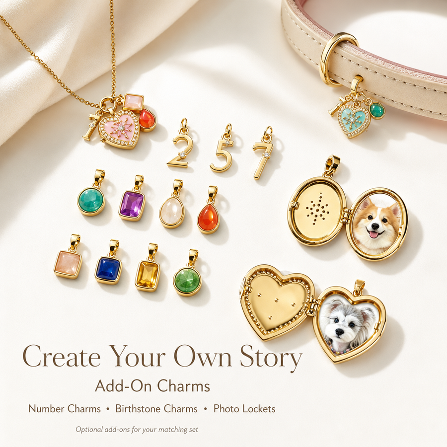 Personalised Charms for GemoraBond Matching Sets