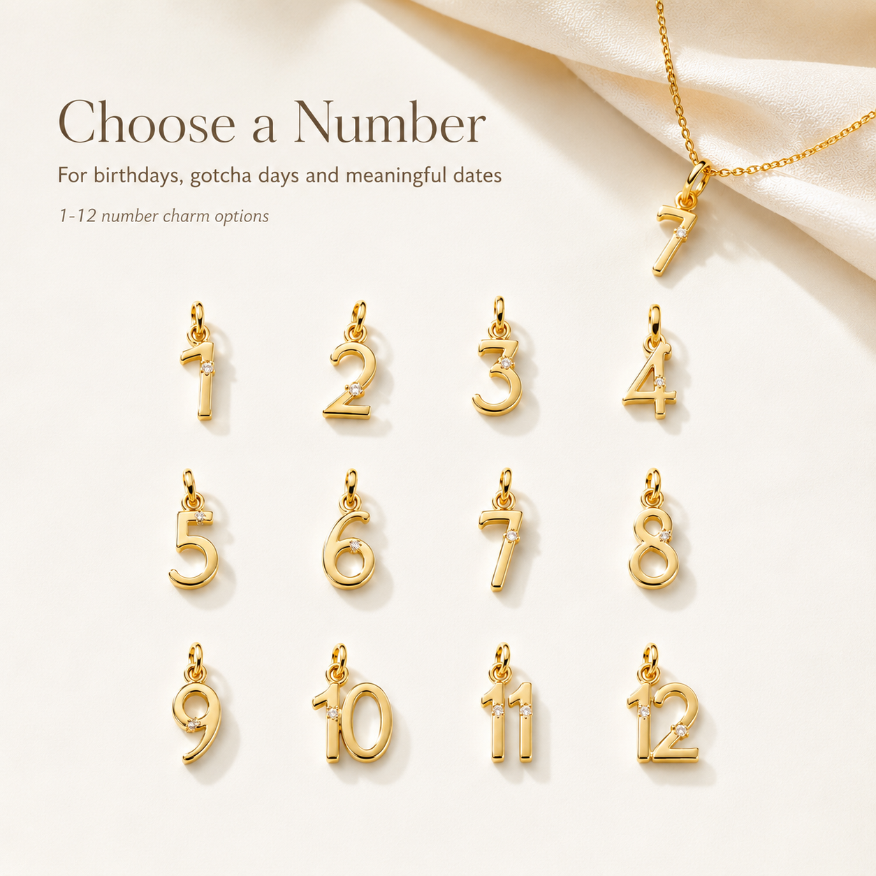 Personalised Charms for GemoraBond Matching Sets