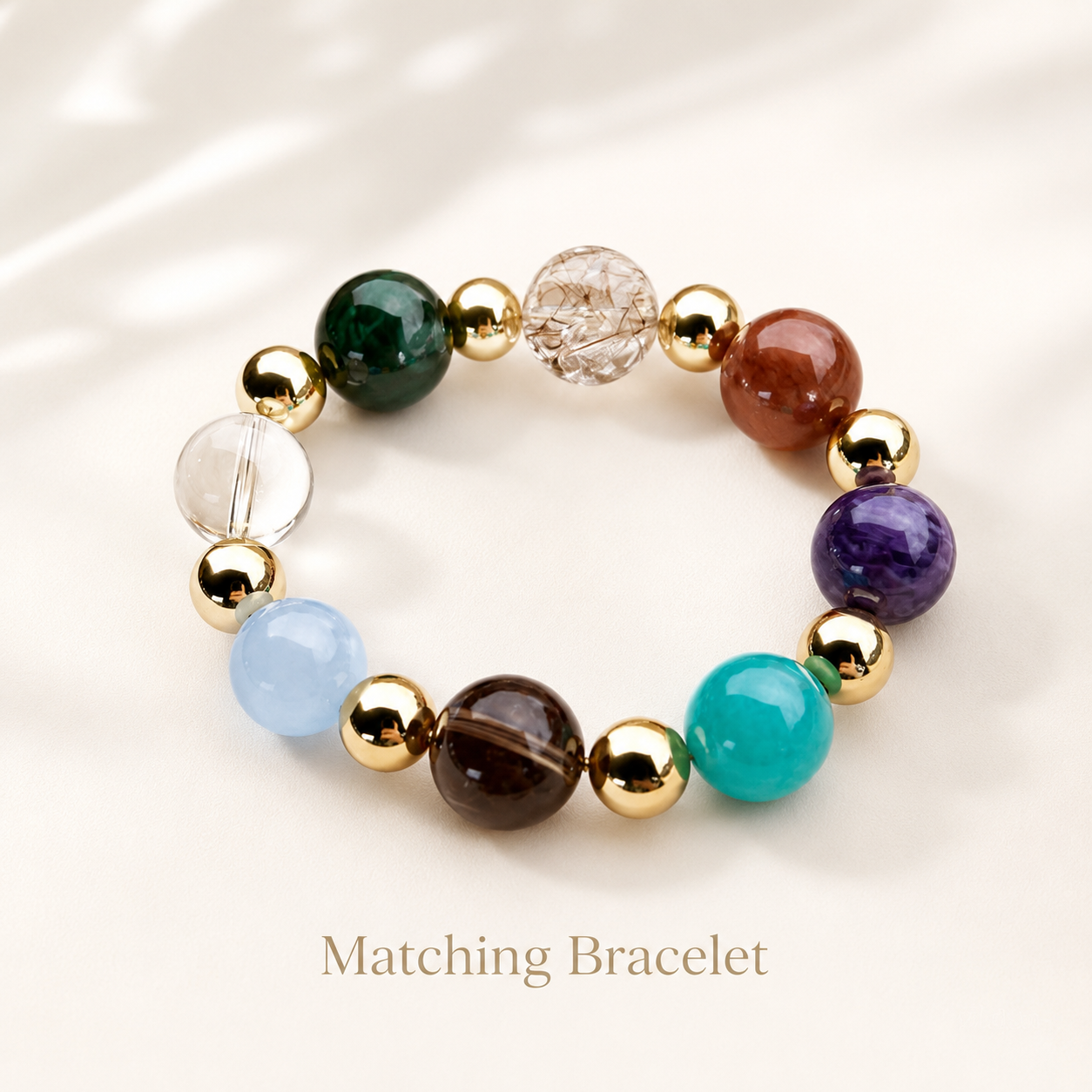 Galaxy Crystal Pet Collar & Matching Bracelet